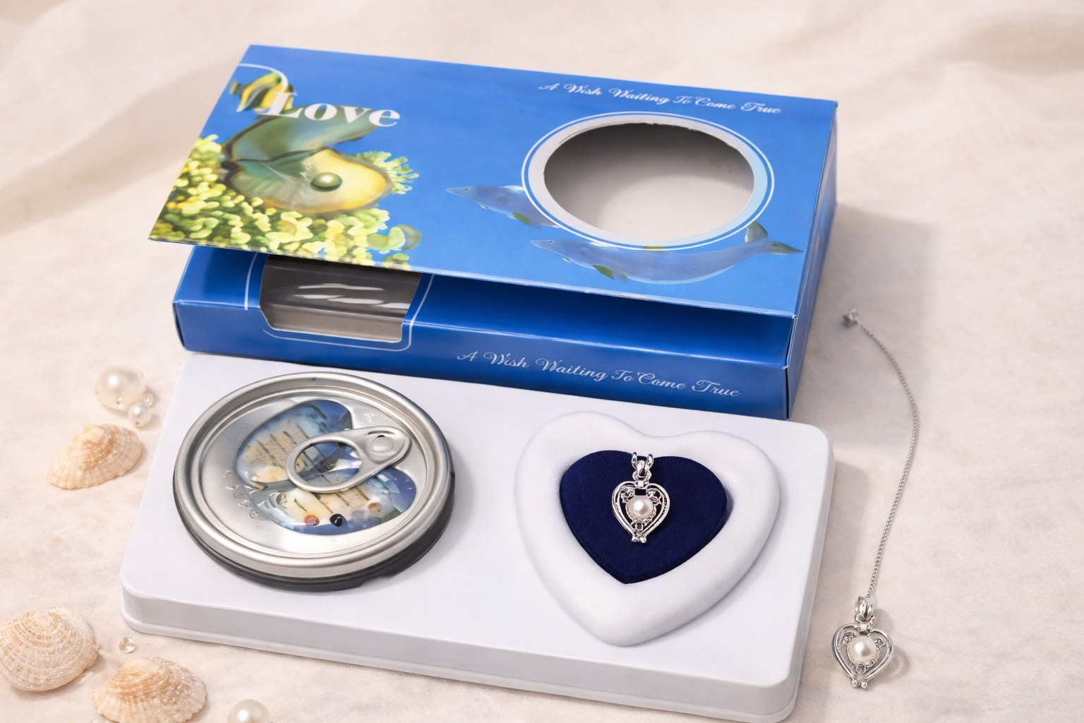 Ocean Love Pearl Necklace