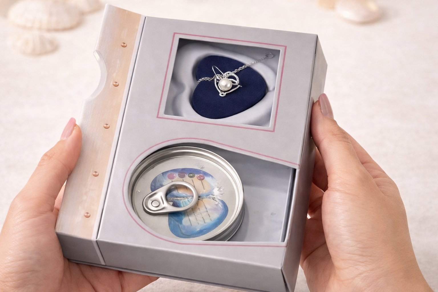 Ocean Love Pearl Necklace