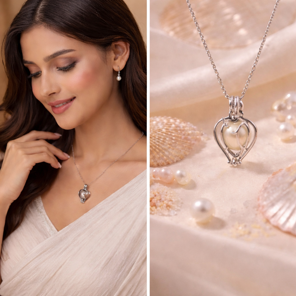 Ocean Love Pearl Necklace